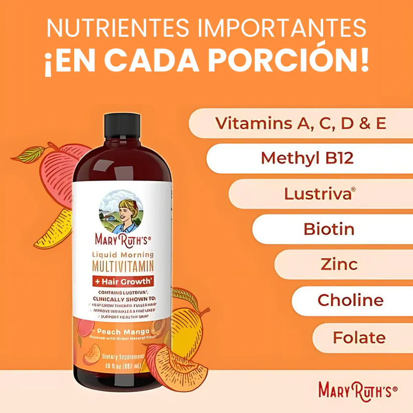 MaryRuth's Belleza Total - La revolución líquida para tu piel, cabello y energía