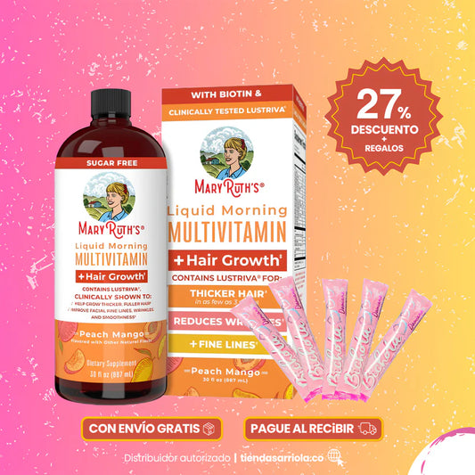 MaryRuth's Belleza Total - La revolución líquida para tu piel, cabello y energía